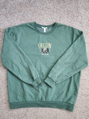 Oregon Rose Garden Crewneck Sweatshirt